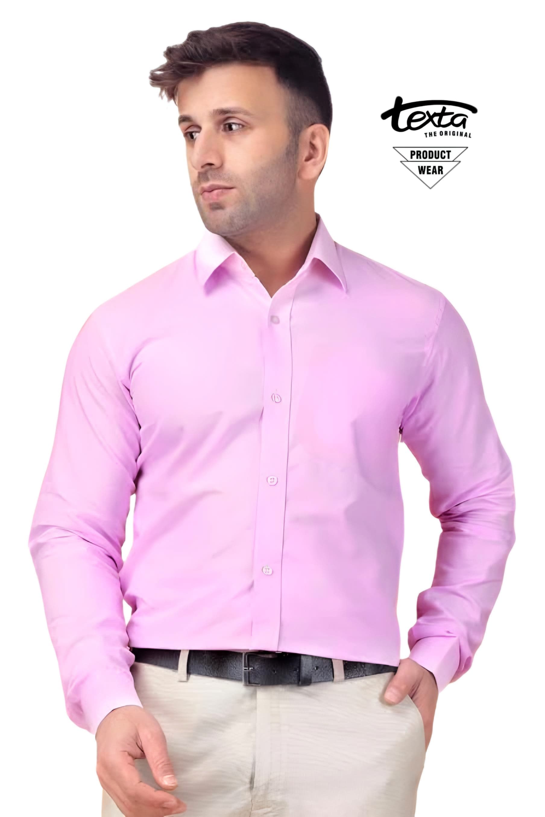 classic formal shirt pink