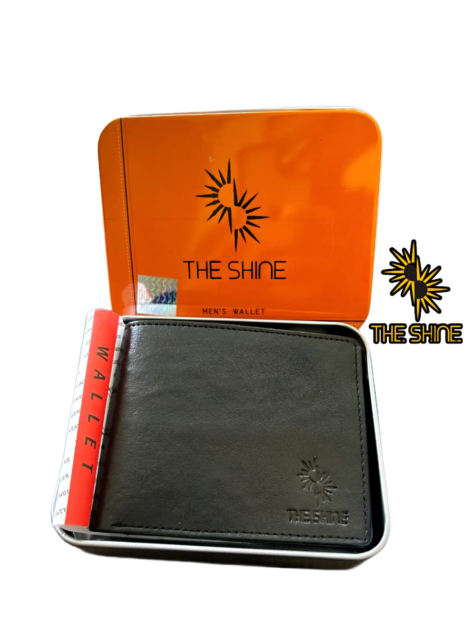 THE SHINE -CLASSIC BLACK WALLET